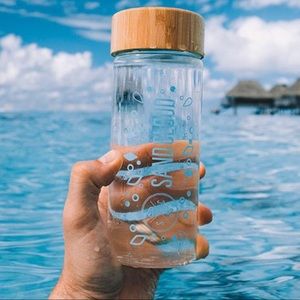 Sand Cloud Glass water bottle
